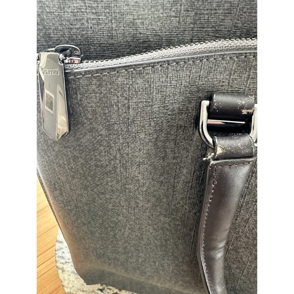 Tumi Sinclair Nita Commuter Brief Case Grey #79395 Premiere Luxury, Travel,work